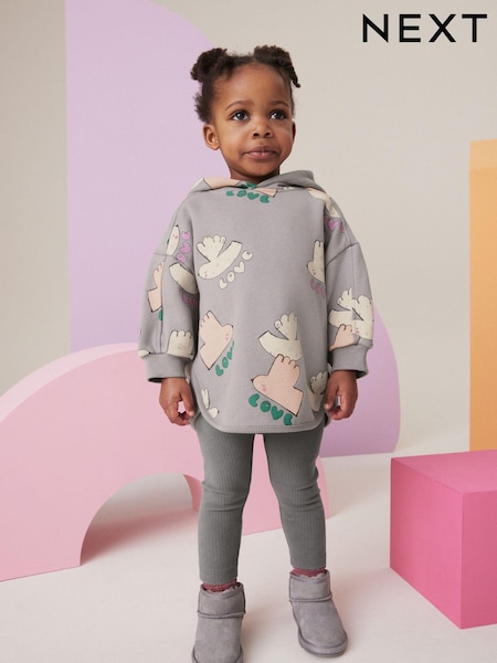 Grey Hoodie & Leggings Set (3mths-7yrs) (377612) | €14 - €18
