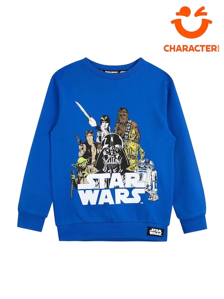 Character Star Wars Long Sleeve 100% Cotton Sweatshirt (377911) | ‏89 ر.ق.