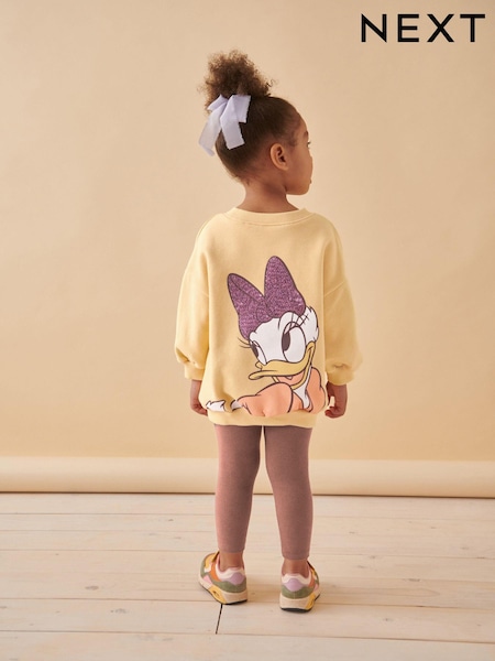 Yellow Daisy Duck Sweatshirt & Leggings Set (3mths-7yrs) (378336) | 69 QAR - 83 QAR