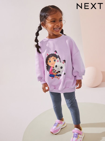 Lilac Purple Gabby Doll House Legging Set (3mths-7yrs) (378371) | €11 - €13