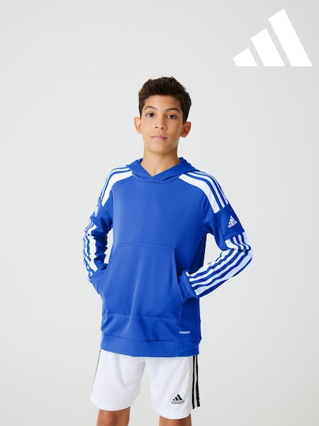 adidas Blue Squadra 21 Hoodie (378554) | AED96