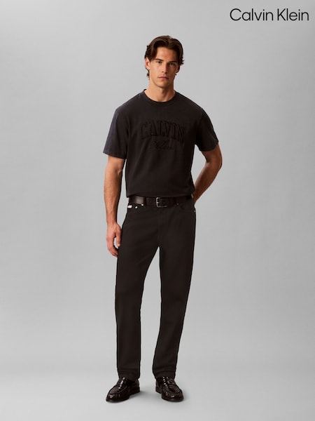 Қара - Regular Calvin Klein Classic Tapered Jeans