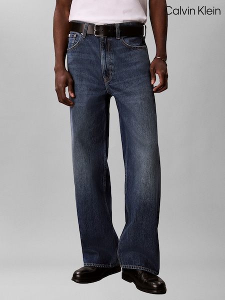 Blue - Regular Calvin Klein Baggy Jeans