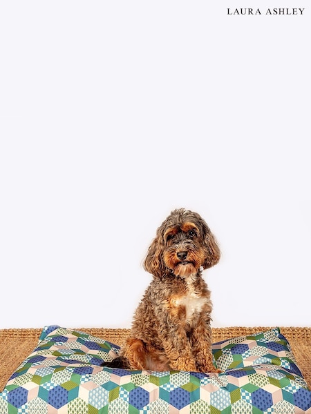 Laura Ashley Green Thistle Patchwork Duvet Dog Bed (379150) | €84 - €128
