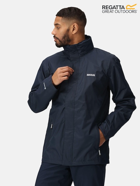כחול כהה - Regatta Mens Matt Waterproof Jacket (379389) | ‏201‏₪ - ‏246‏ ₪