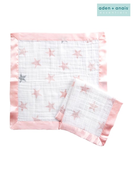 aden + anais Essentials Pink Security Blankets Two Pack (380558) | €6