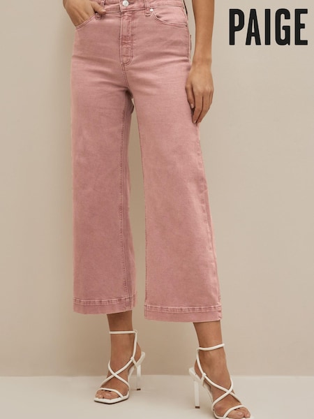 Paige Anessa High Waisted Wide Leg Jeans (380824) | €203