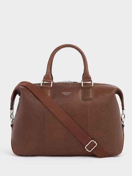 Maro - Geantă din piele Osprey London The Nevada Weekender (381015) | 2,420 LEI