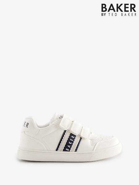 Baker by Ted Baker Boys Branded Tape Trainers (381351) | AED227 - AED239