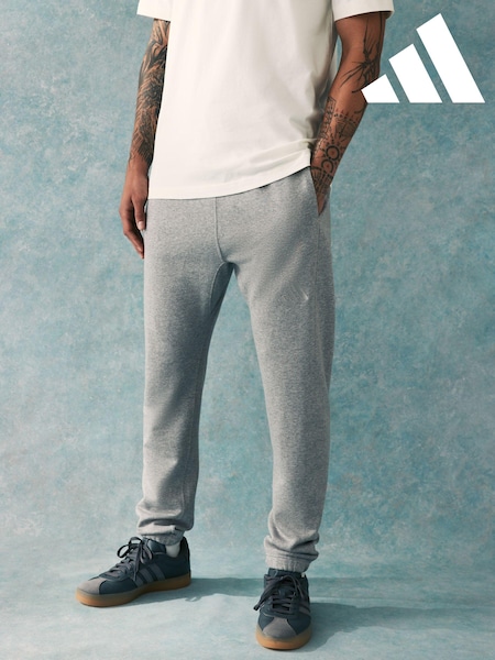 adidas Grey Light All Season French Terry Regular Tapered 100% Cotton Joggers (382155) | R$ 395