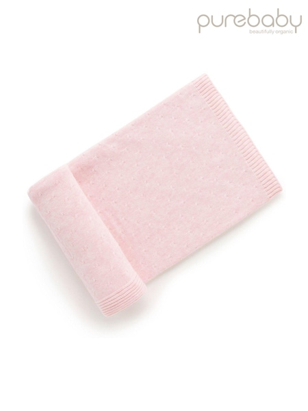 Purebaby Pink Essentials Blanket (382403) | €37