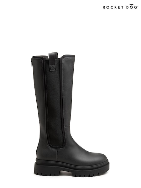 Rocket Dog Drera Sidell Black Boots (383178) | €50