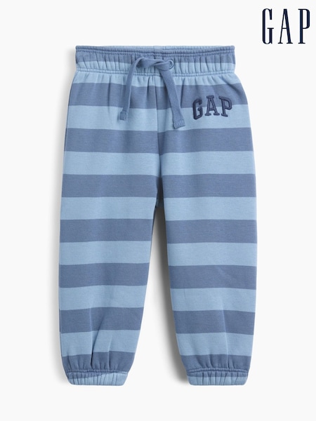 Blue Stripe - Baby Vintagesoft Logo Joggers (0-24mths)
