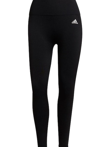 adidas Black Yoga 7/8 Seamless Leggings (383965) | AED91