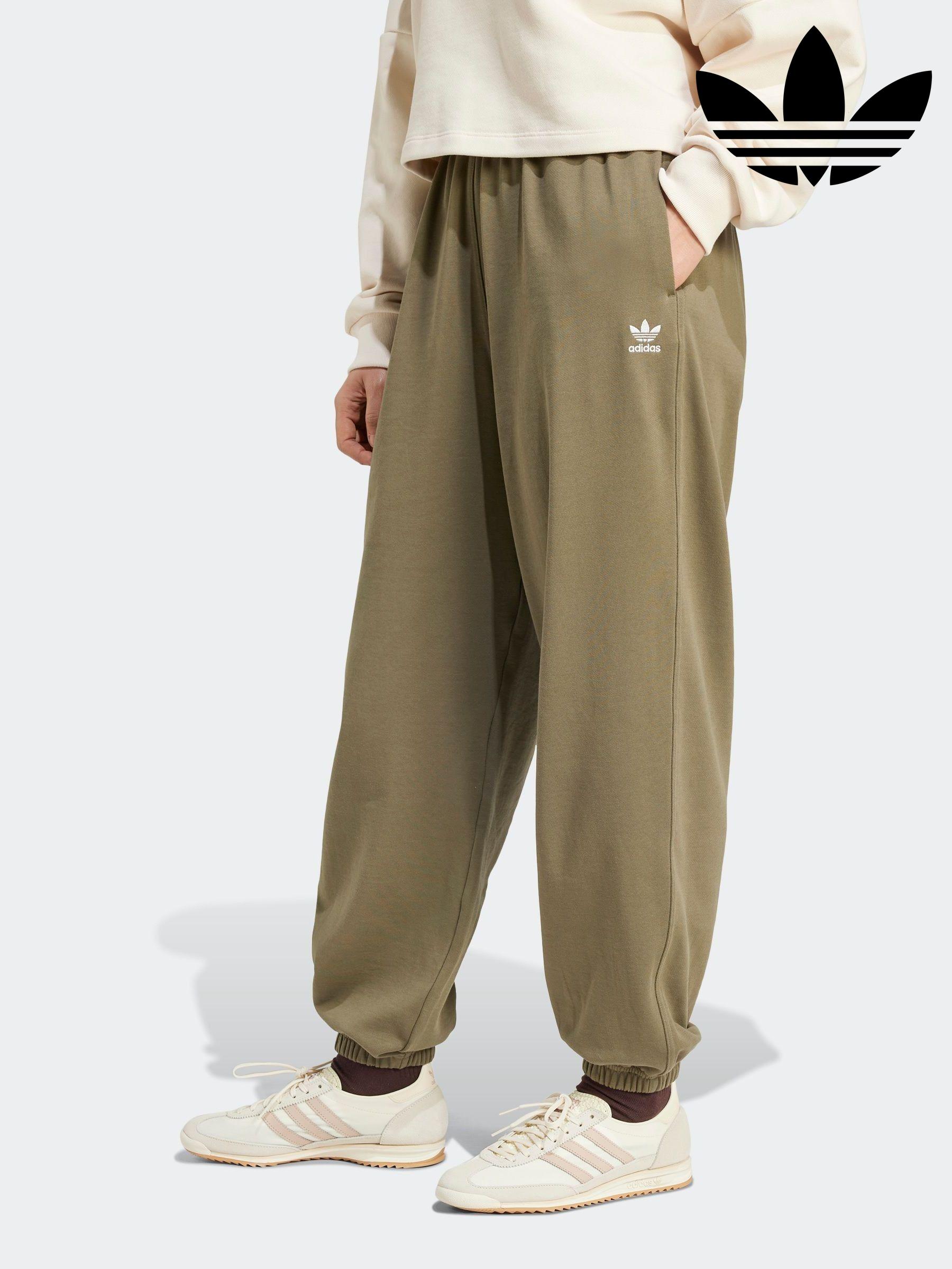 Adidas khaki joggers womens outlet