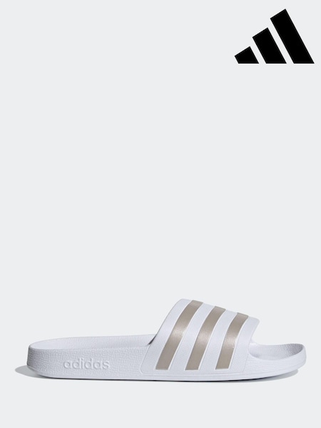 Белый - adidas Sportswear Adilette Aqua Slides (387281) | €24