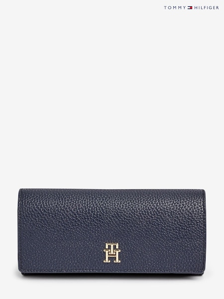 Tommy Hilfiger Blue Large Flap Purse (387984) | €50