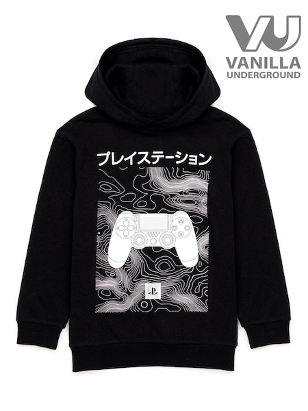 Vanilla Underground Black Playstation Boys Licensed Hoodie (389014) | €29