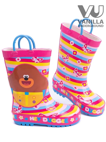 Vanilla Underground Pink Hey Duggee Girls Licensed Wellies (389082) | €11
