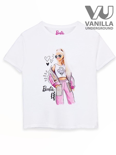 Vanilla Underground White Barbie Girls Licensed 100% Cotton T-Shirt (389151) | €20