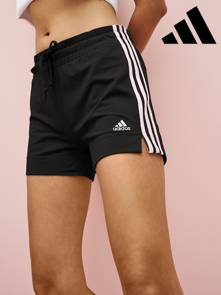 Черный - adidas Slim Essentials 3-Stripes Shorts (389268) | €15