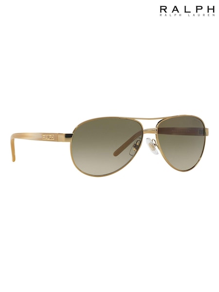 Ralph By Ralph Lauren Gold Sunglasses (389415) | kr2 020