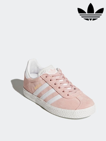 adidas Pale Pink Gazelle Trainers (389783) | AED262