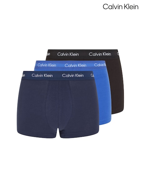 Calvin Klein Blue Low Rise Boxers 3 Pack (390381) | €32