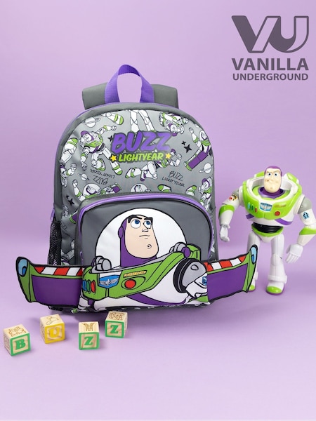 Grey Buzz Lightyear - Vanilla Underground Toy Story Backpack