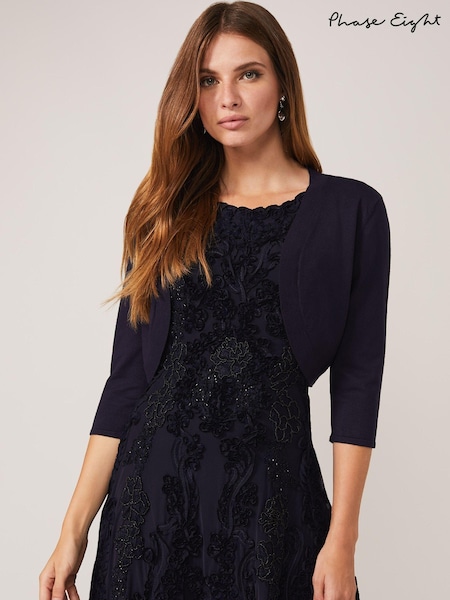 Phase Eight Blue Elisha Occasion Bolero (391864) | ₪226