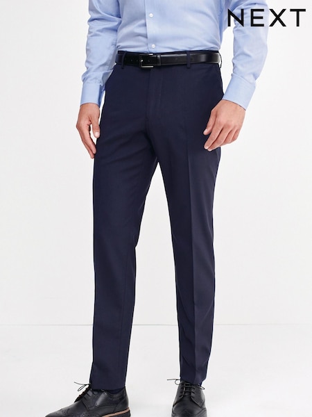Marineblau/blau - Enge Passform - Trousers With Motion Flex Waistband (391876) | 11 €