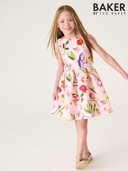 Baker by Ted Baker Red Seam Scuba Dress (392316) | € 33 - € 36