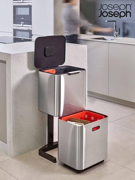 Joseph® Joseph Silver Totem Max 60L Bin (394677) | €312