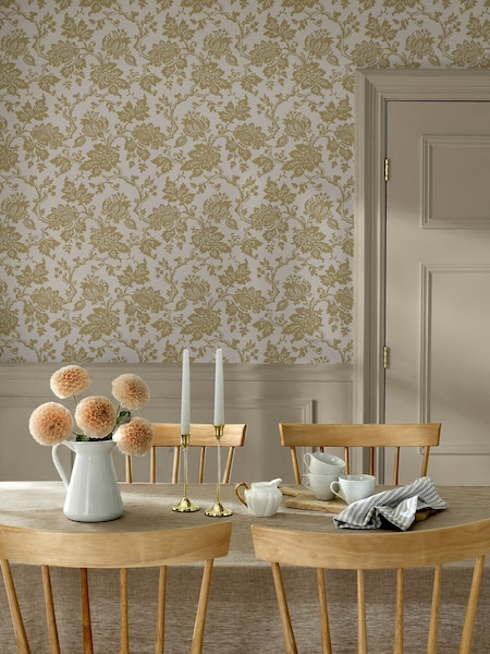 Martha Stewart Jacobean 10m Wallpaper