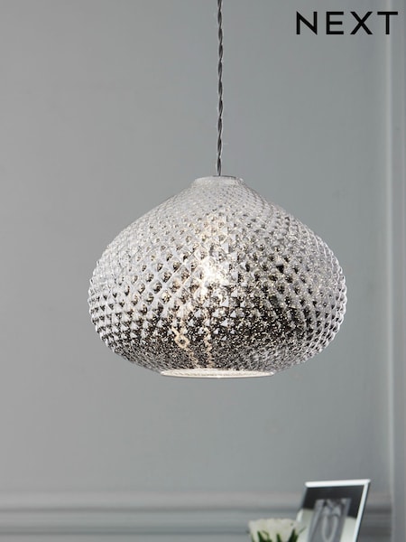 Chrome Glamour Easy Fit Pendant Lamp Shade (395109) | 221 QAR