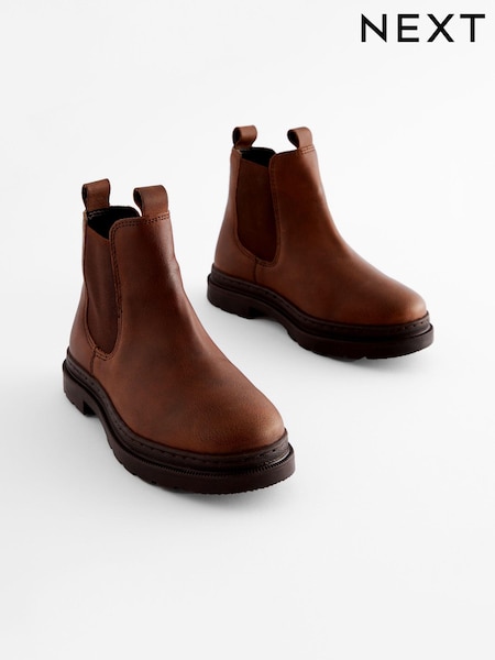 Chocolate Brown Chelsea Boots (395387) | €8 - €10