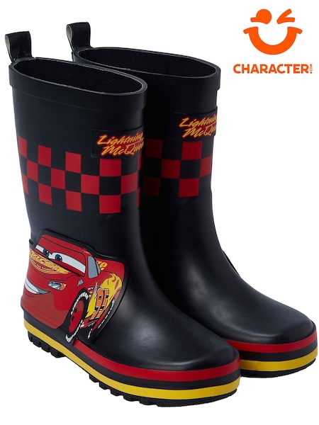 Black - Character Disney Cars Lightning Mc Queen Wellies