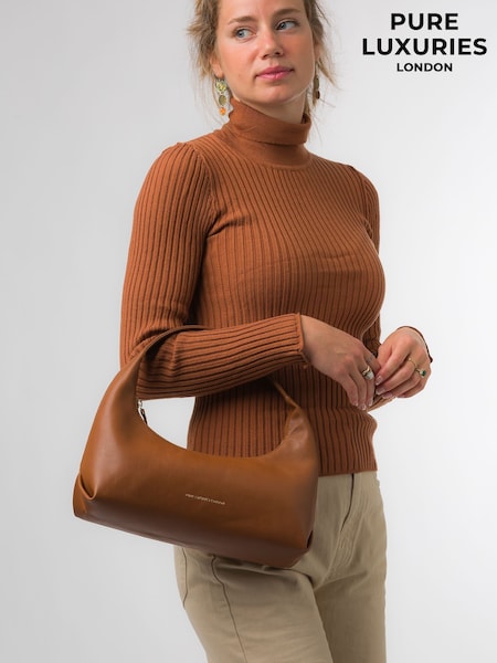 Pure Luxuries London Reese Nappa Leather Grab Bag (397330) | $103