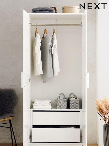 White Flynn Wardrobe Internal Chest of Drawers (397347) | €155