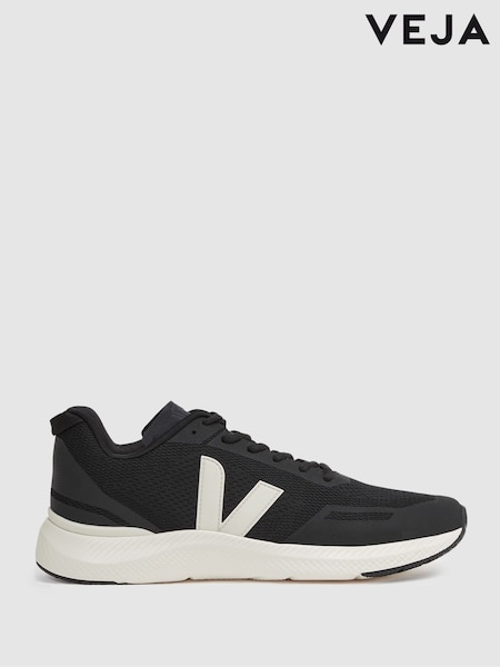Reiss Cream/Black Impala Veja Lightweight Trainers (398793) | €166