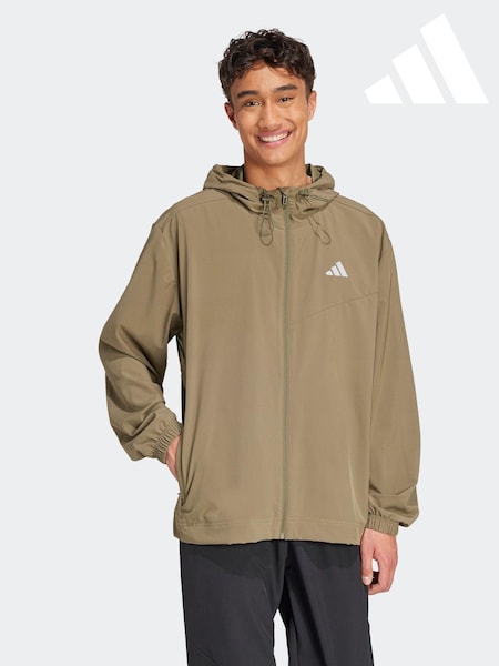 adidas Green Full-Zip Jacket (398990) | ₪302