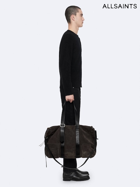 ধূসর - Regular Allsaints Eden Suede Holdall