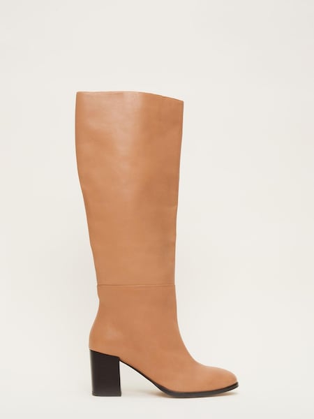 Phase Eight Black Casual Knee High Boots (3AH895) | €72