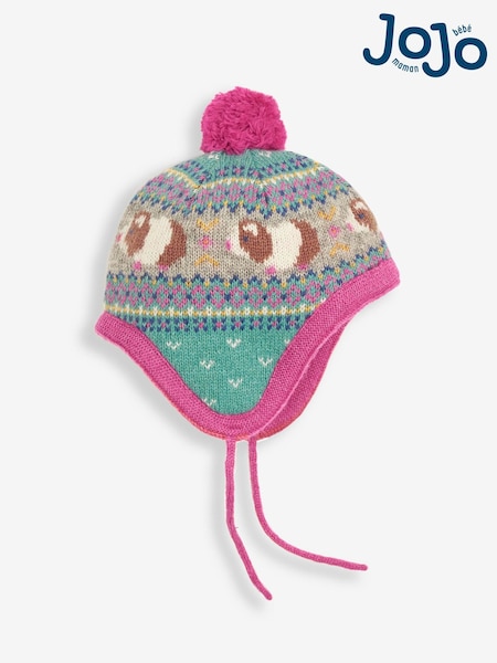 JoJo Maman Bébé Fairisle Pattern Bobble Hat (3BL229) | 26 €