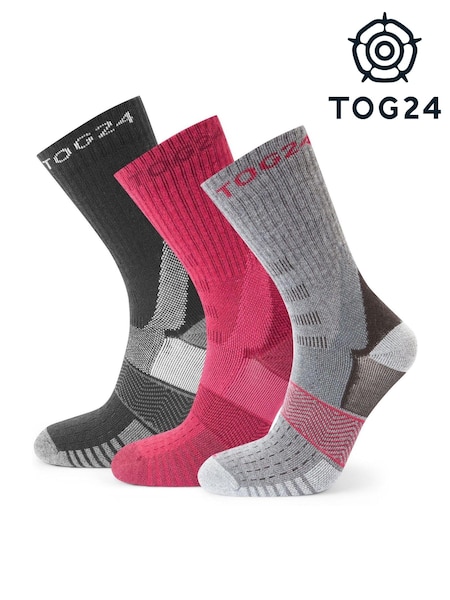Tog 24 Black Wels Trek Socks 3 Packs (3R6178) | €31