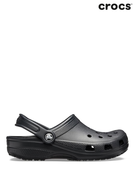 Crocs Black Adults Classic Clogs (400064) | LEI 372