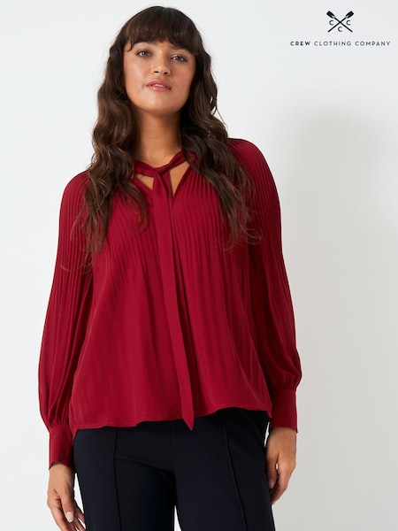 Crew Clothing Company Red Wine Blouse (400267) | €18.50