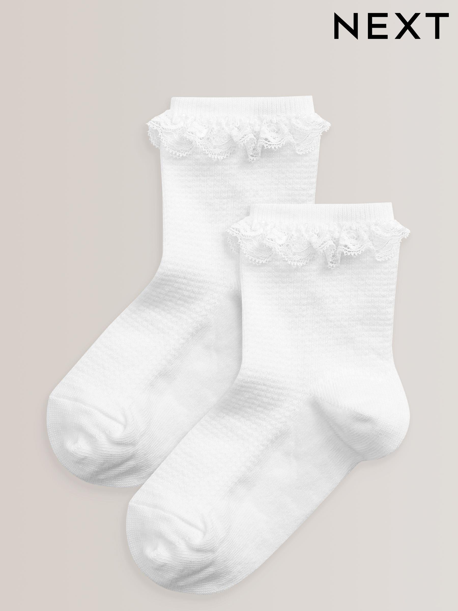 Girls Frilly Socks Girls Lace Socks Next