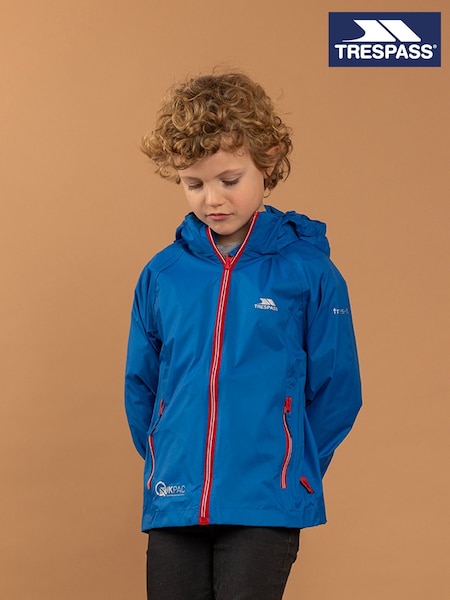 Azul cielo - Trespass Qikpac X Packable Waterproof Jacket (401024) | 30 €