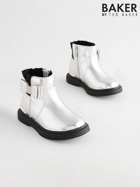 Baker by Ted Baker Girls Chelsea Boots with Bow (401718) | 38 €